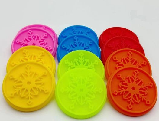 Koekjesstempels Houten handvat Silicone Kerstkoekjesknipper voor duurzaam bakken