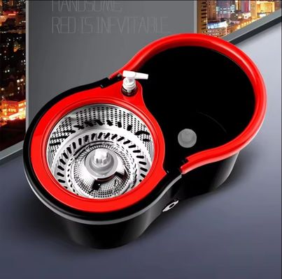 Heavy Duty 360 Spin Magic Mop met Press Wasmiddel Fles en Microfiber Stof Cover Type