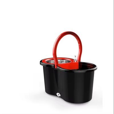 Heavy Duty 360 Spin Magic Mop met Press Wasmiddel Fles en Microfiber Stof Cover Type