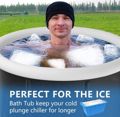 Duurzame voedselkwaliteit siliconen ijsblokjesmaker met opvouwbare en draagbare functie