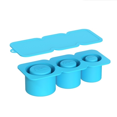 2024 Silicone cilinders ijsschimmel met deksel en container voor vriezer IJsknobelbak voor Tumbler Cup