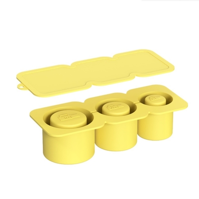 2024 Silicone cilinders ijsschimmel met deksel en container voor vriezer IJsknobelbak voor Tumbler Cup
