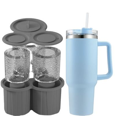 Makkelijk te lossen siliconen ijsblokkenbak voor Tumbler Cup 3 stuks