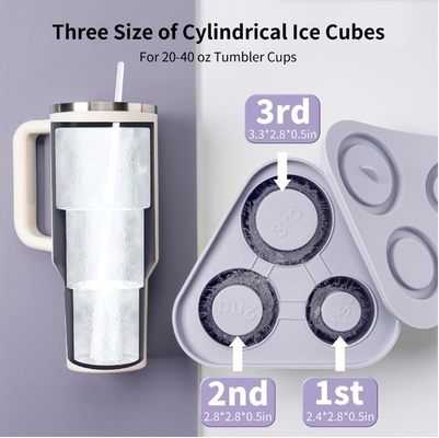 Silicone molde ijsblokbak voor Tumbler Cup Keuken Accessoires Bar ijsmakers
