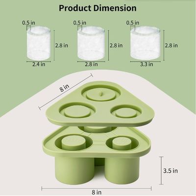 Meterial 100% voedselkwaliteit siliconen keuken accessoires voor Tumbler Cup ijsmakers